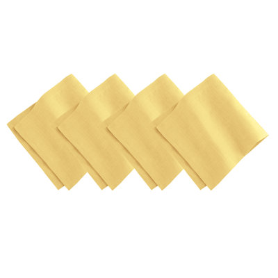La Classica 4 Piece Linen Napkin Set