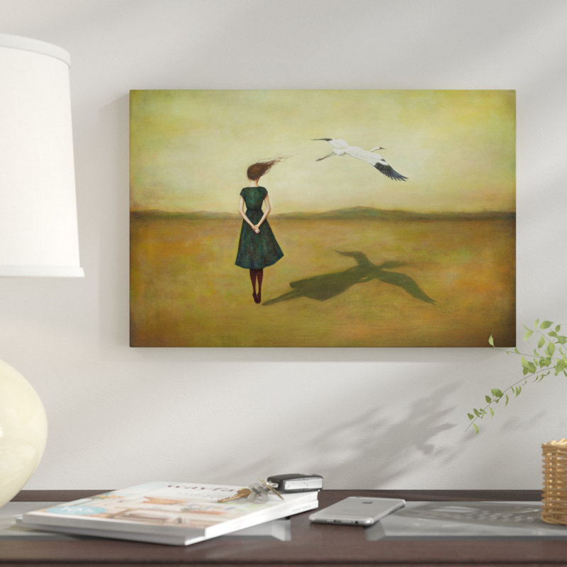 «Escapism» par Duy Huynh - reproduction d'art sur toile tendue, H 26 po x l 40 po x P 1,5 po, Pas de tapis, Toile tendue