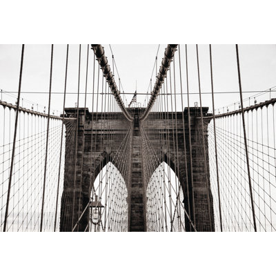 Nyc Bridge - Wrapped Canvas Art Prints
