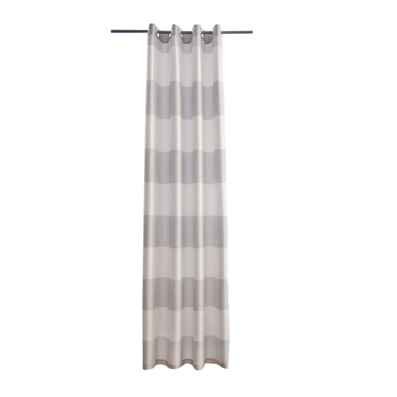 Sabang Room Darkening Curtain, Silver