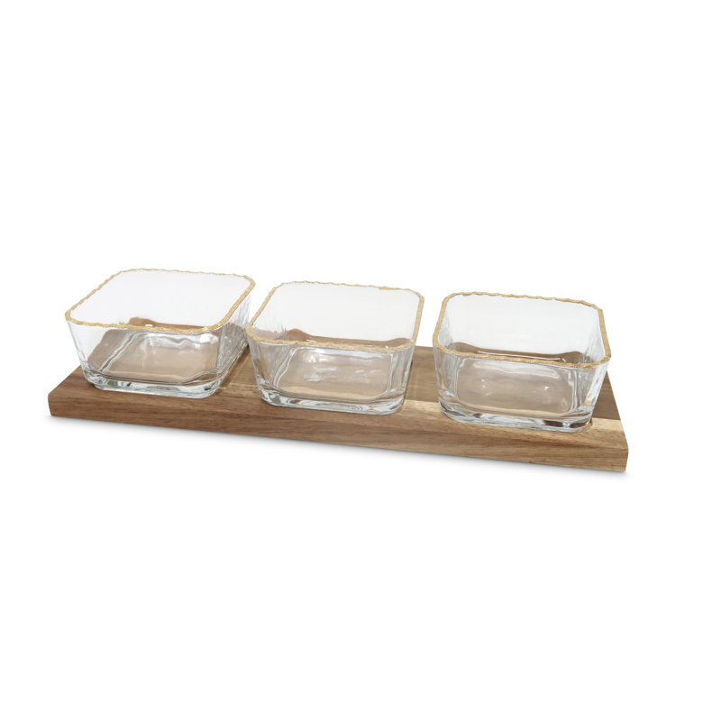 Millwood Pines Daneyah Glass Candy Bowl