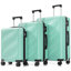 Ensemble de bagage 3 pièces, valises durables en ABS léger avec roues pivotantes et serrure TSA, bagages de cabine et bagages de cabine (20 po / 24 po / 28 po)