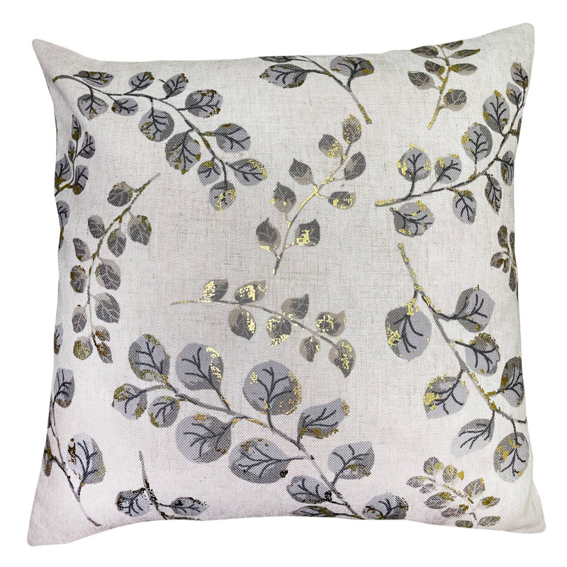 Shanaghy Abstract Grey Sqaure Throw Cushion