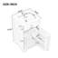 Meuble-lavabo de 20 po avec lavabo-1063104116