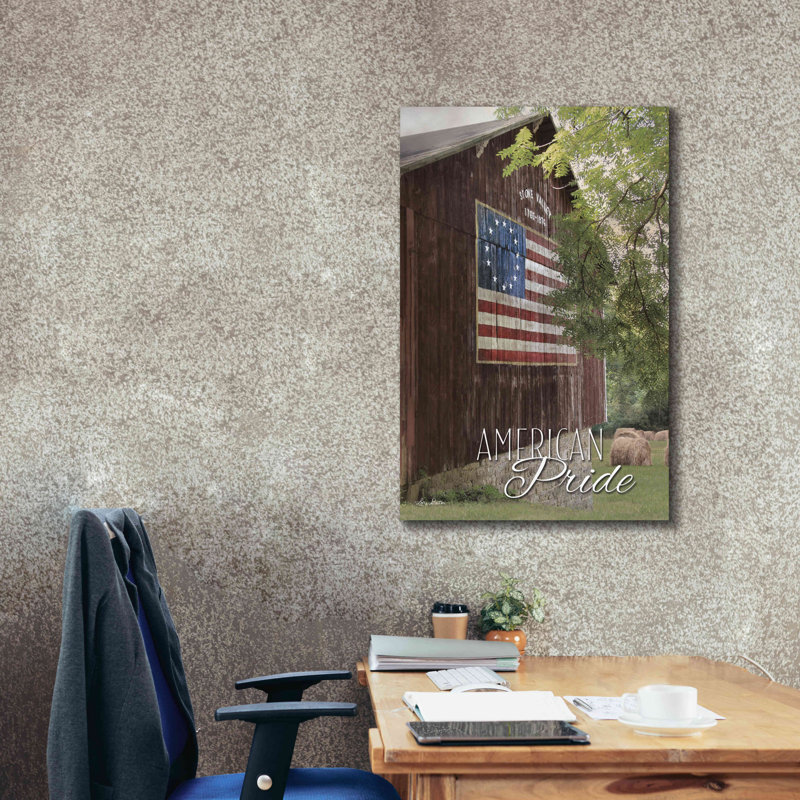 Calline American Pride par Lori Deiter, H 40 po x l 26 po x P 1,5 po