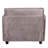 Geneveve Oversized Bouclé Accent Armchair With Ottoman-432952189