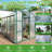 Newly Marketed Gain Height Windproof Aluminum Greenhouse Polycarbonate Greenhouse  Heavy Duty Walk-In Greenhouses For Outdoor Backyard In All Season