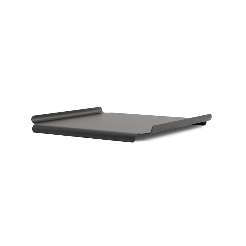 Kantan Outdoor Side Table, Textured Pewter