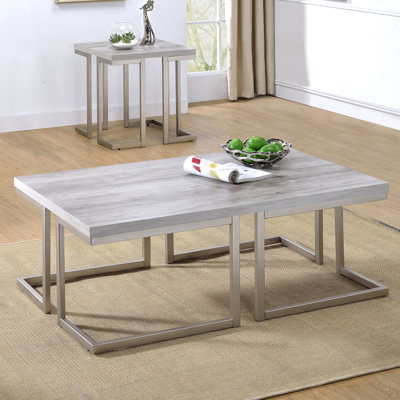 Ensemble de tables basses 2 pièces Nooralam