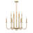 Oakhurst 12-Light Chandelier in Antique Gold-141336264-141336263