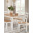 Malkin Dining Table With 4 Chairs And Bench, Set Of 6-111275602-99374590