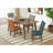 Veronica Rectangular Dining Table in Walnut