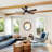 42" Large Ceiling Fan With Light,Remote Control And Quiet DC Motor-1922425392-1922425407