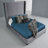 Solon Upholstered Wingback Bed-956619352-1044611553