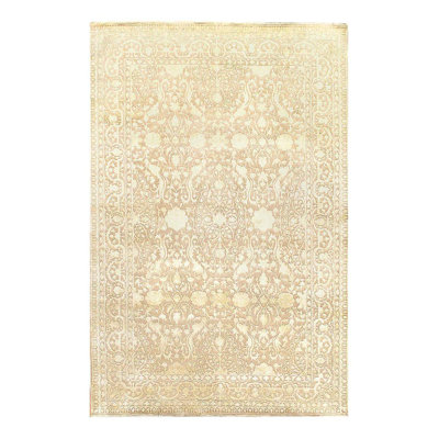 Tapis rectangulaire unique de 6 pi 4 po x 9 pi 5 po