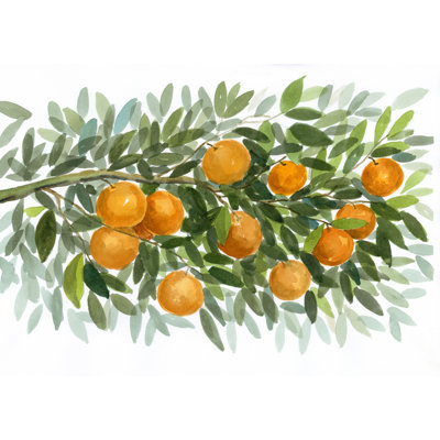 The Tangerine Pattern - Painting Print