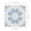 Carrelage mural en porcelaine mate Encaustic 8 po x 8 po Amara-91710236