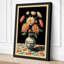 Chrysanthemum Arrangement Botanical - Wrapped Canvas-125269225-125269227