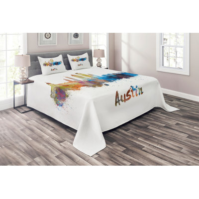 Modern & Contemporary Polyester Coverlet