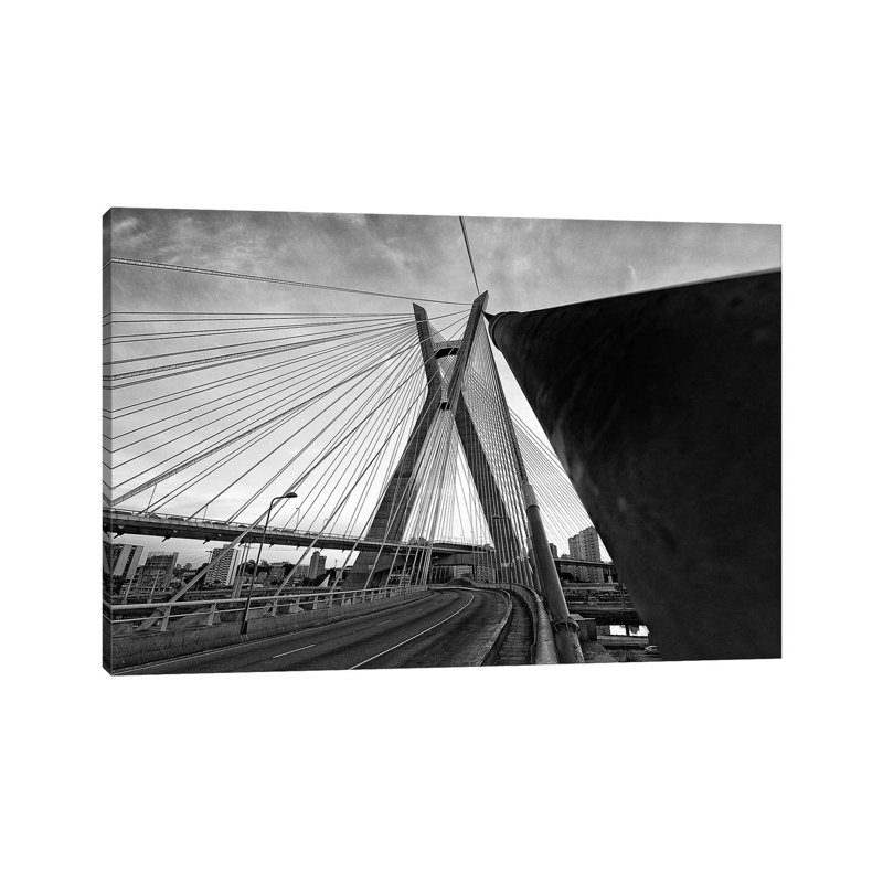 Sao Paulo Bridge IV by Glauco Meneghelli - Wrapped Canvas Print