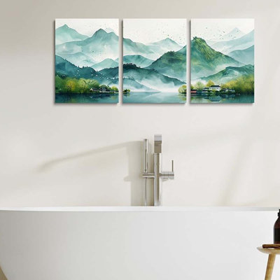 3 Piece Wrapped Canvas Print