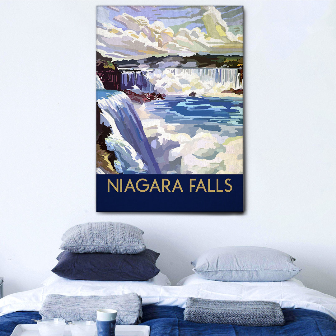 Leinwandbild Poster Cascate Del Niagara