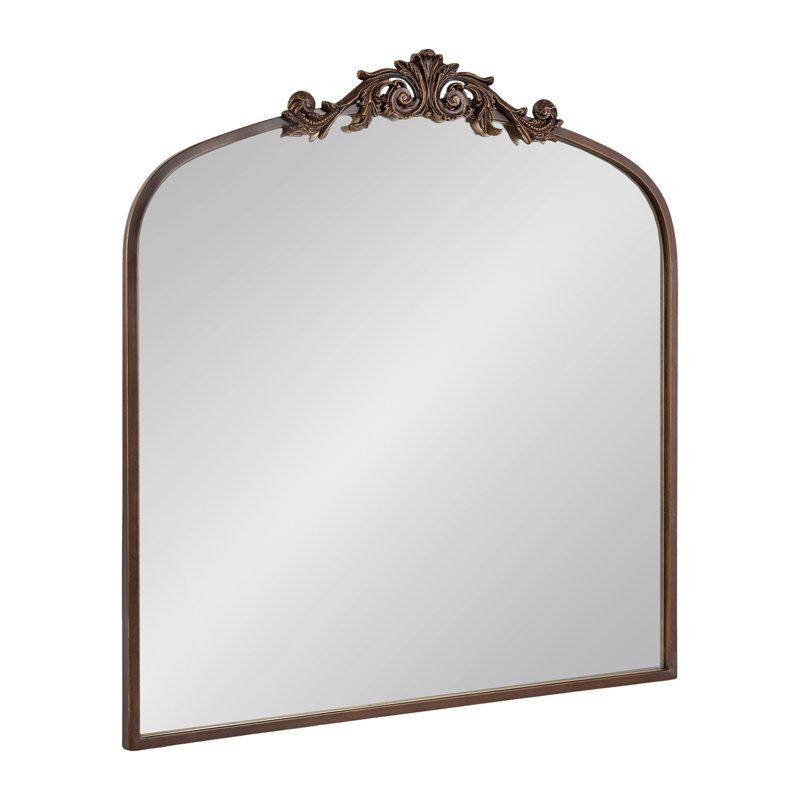 Anglo Metal Flat Mirror, Bronze, 30" x 28"