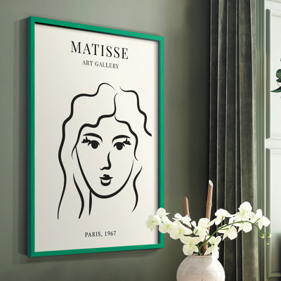 Matisse Lxx, reproduction encadrée - bois massif