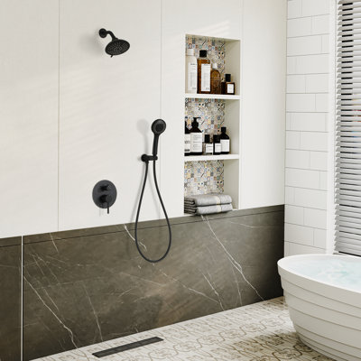 Watqen Bath All-In-One Kit with Rough in-Valve