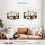 Ensemble de 4 pièces de golf sur toile-93821592