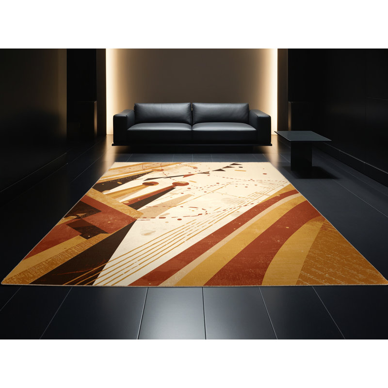 Tapis moelleux moelleux Edens Parade, 5 x 8