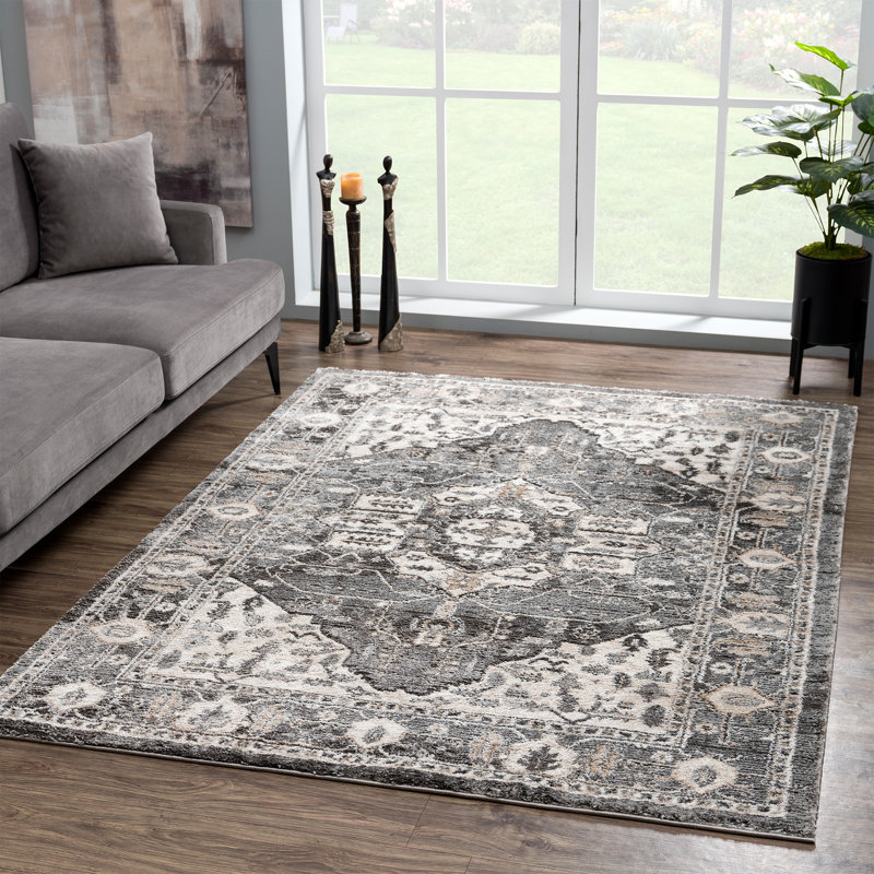 Oriental Indoor Rug, Rectangle 1'10" x 3'