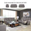 Causeuse inclinable électrique avec console Val divia-1676810294