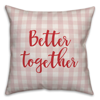  Coussin Better Together