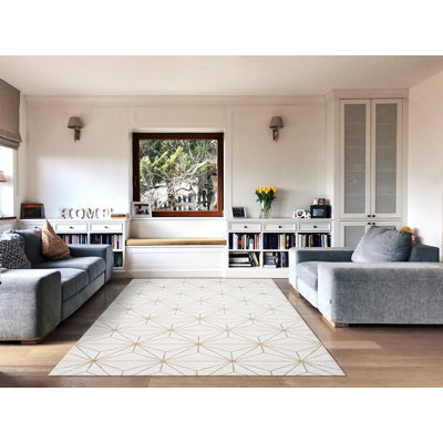 Beklabito Rectangle Geometric Area Rug