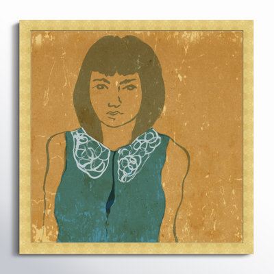 Lady In Teal by Oliver Gal