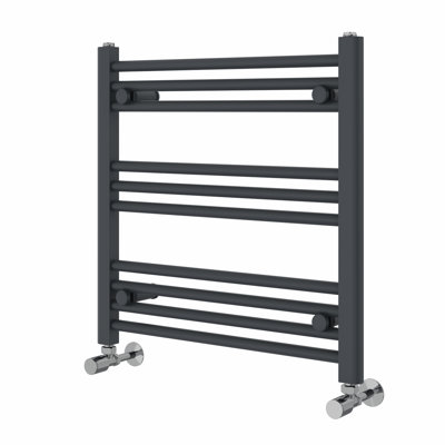 Wiest Straight Heated Towel Rail Radiator Bathroom Ladder Warmer