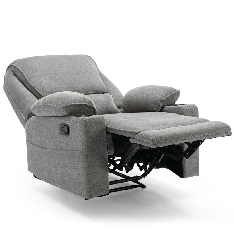 Sydney Latch Recliner Sofa, Grey