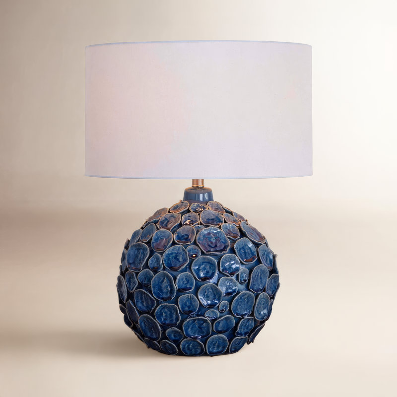 Lucia Table Lamp, Blue