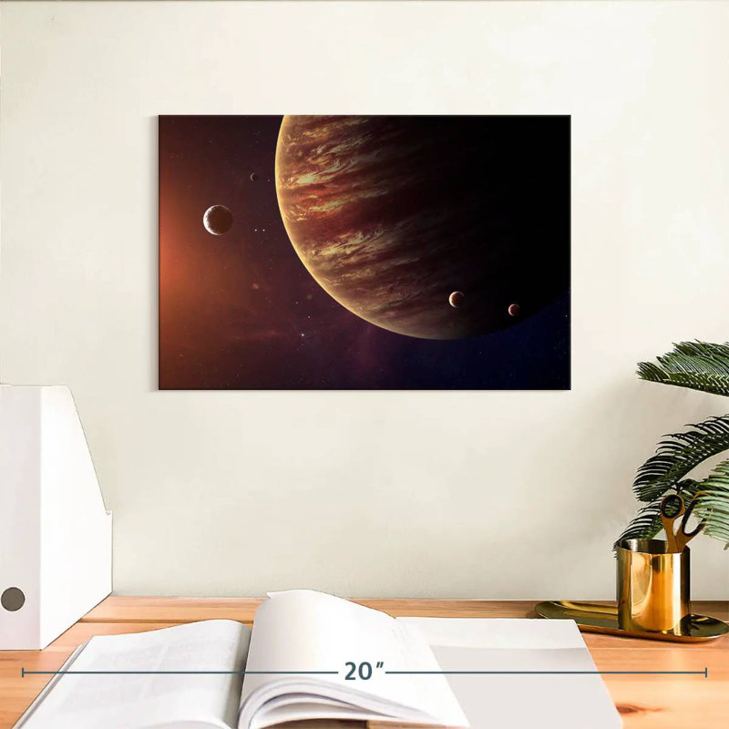 Oberle Jupiter vue de l'espace