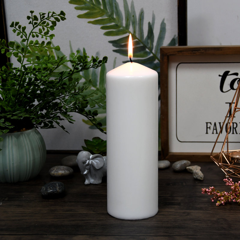 Pillar Candles Pillar Candle, White