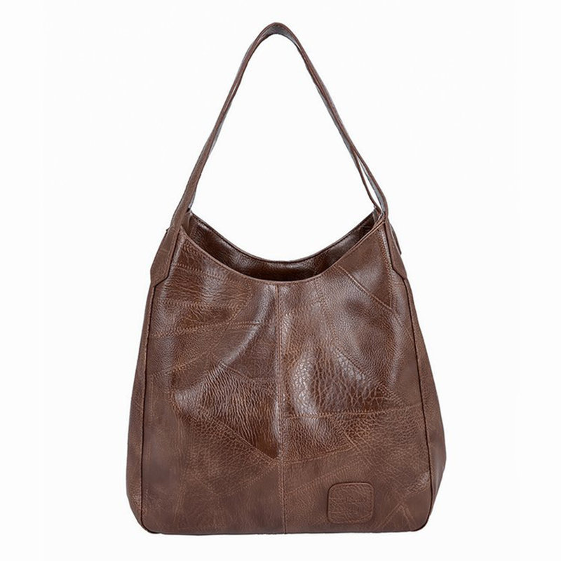 Women's Handbag Large Capacity Shoulder Handbag, Coffee