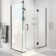 Unidoor-X 58.5" W x 34.38" D x 72" H Frameless Rectangle Shower Enclosure