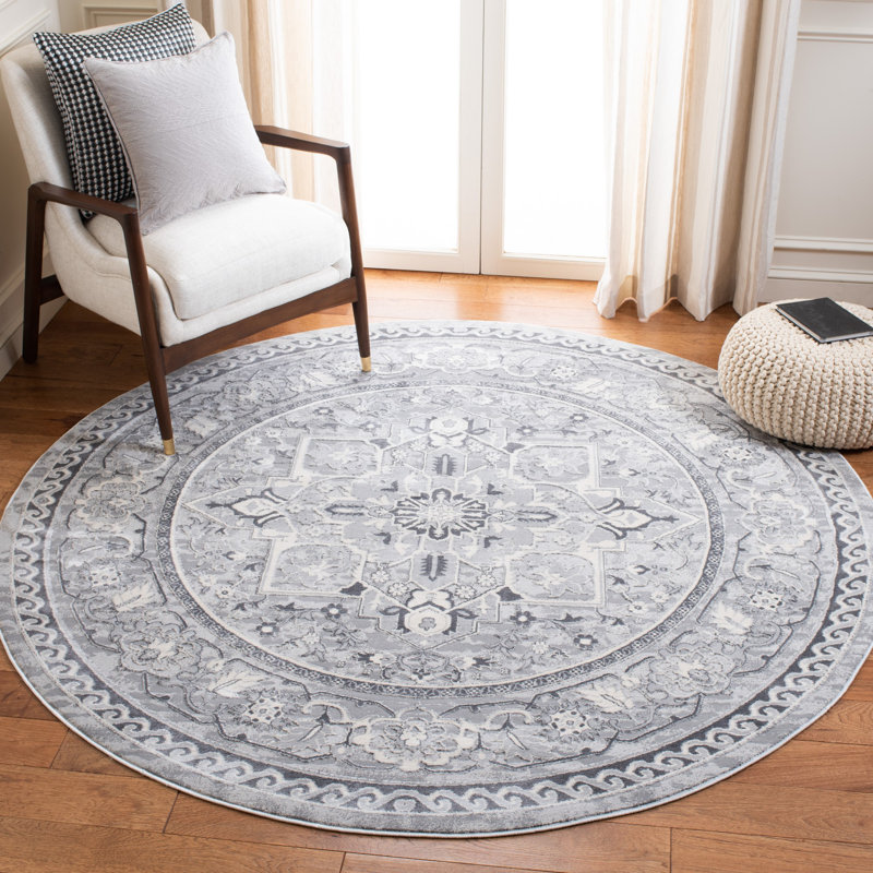 Helki Performance oriental rug, Rond 6 pi 7 po