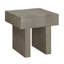 3Pc Table basse de style contemporain 2X Tables de bout Mobilier de salon en bois