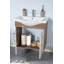 Ensemble de meuble-lavabo mural simple l 25,5 "avec miroir Towny Adalae