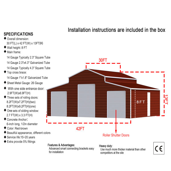 Dimensions du produit