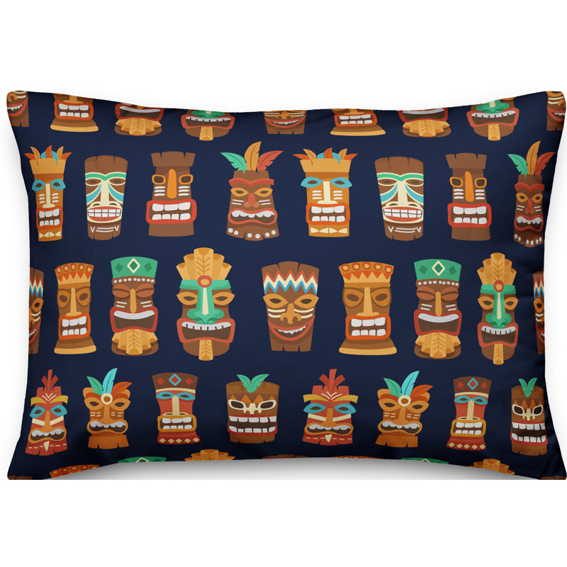 Outdoor Reversible Throw Pillow