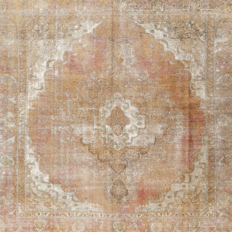 Akanke Oriental Indoor Rug, Square 8'