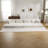 Compression Mahjong Sofa,Convertible Floor Sofa Bed,DIY Boneless Modular Sectional Sofa,No Assembly Required,Circle Fleece Fabric,Oversized 4 Seater With 4 Pillows,White-86091865